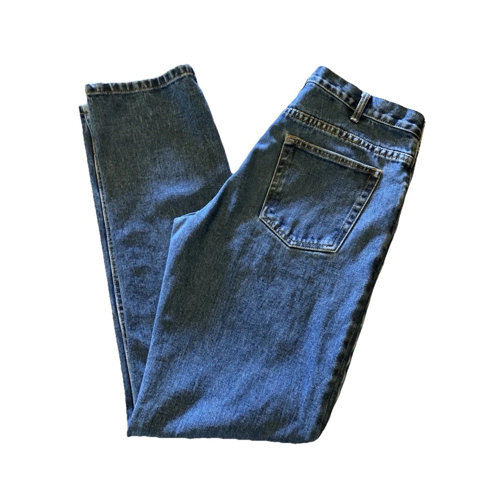 Work King Straight‎ Leg Jeans Men's 32x32.5 EUC Blue Denim Workwear RN 125007